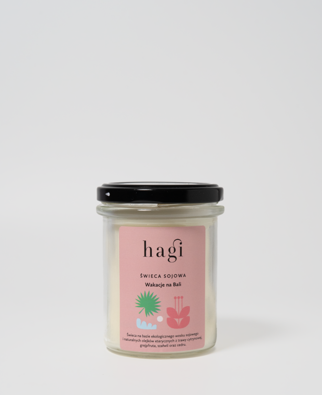 Świeca sojowa Wakacje Na Bali